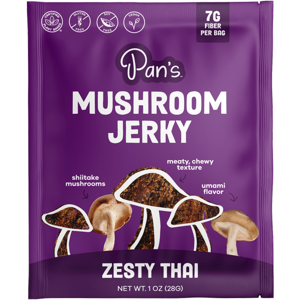 Zesty Thai Mushroom Jerky