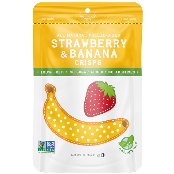 Strawberry & Banana Crisps