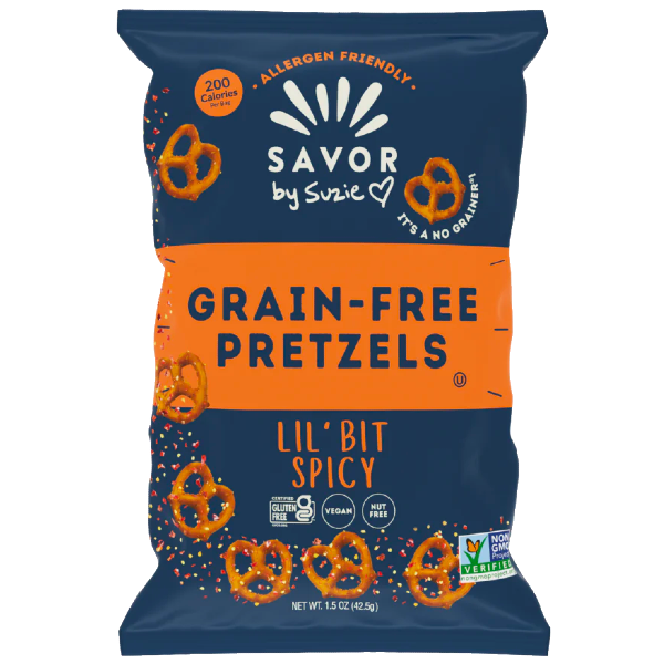 Lil' Bit Spicy Grain-Free Pretzels