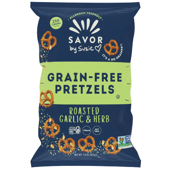[Direct] Roasted Garlic & Herb Grain-Free Pretzels