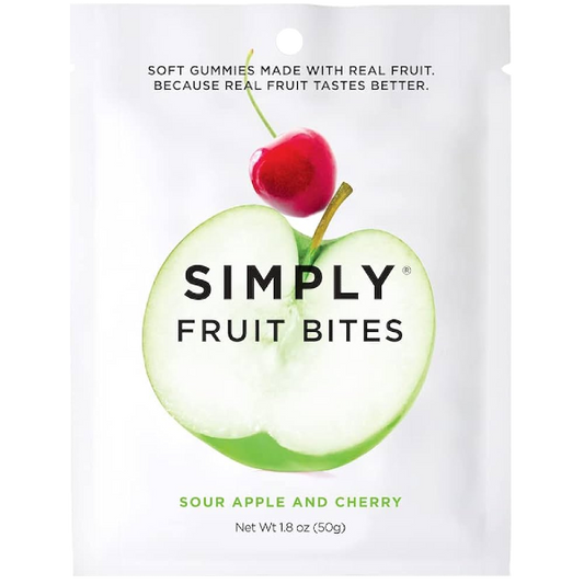 Sour Apple and Cherry Fruit Bites