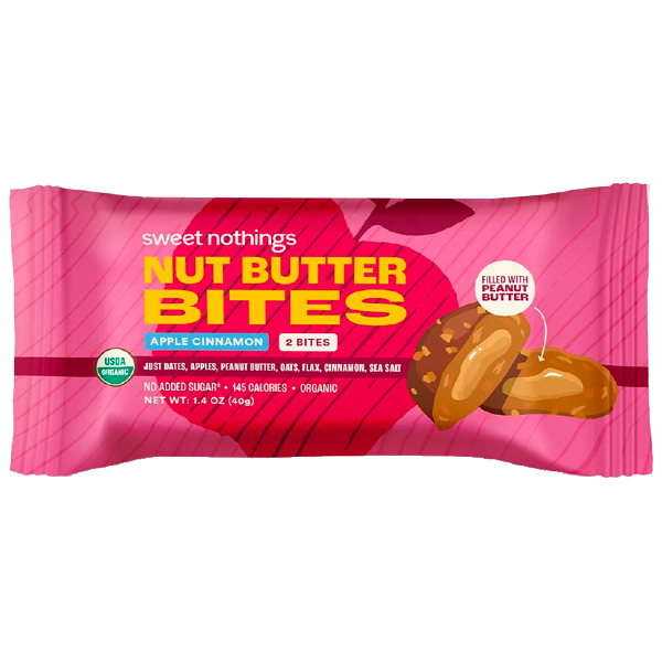 Apple Cinnamon Peanut Butter Bites