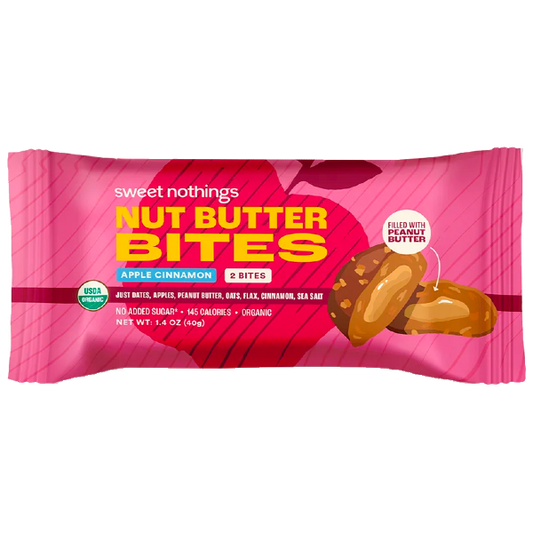 Apple Cinnamon Peanut Butter Bites