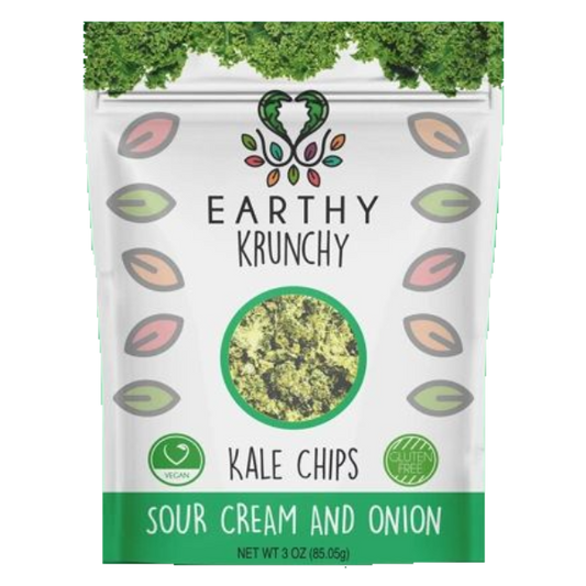 Sour Cream and Onion Kale Chips