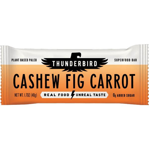 Cashew Fig Carrot Real Food Bar