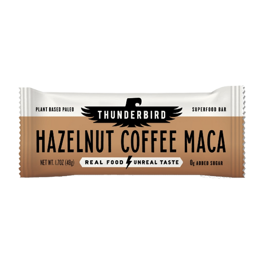 Hazelnut Coffee Maca Real Food Bar